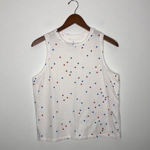 Fifth Sun Red White Blue Star Tank Size L